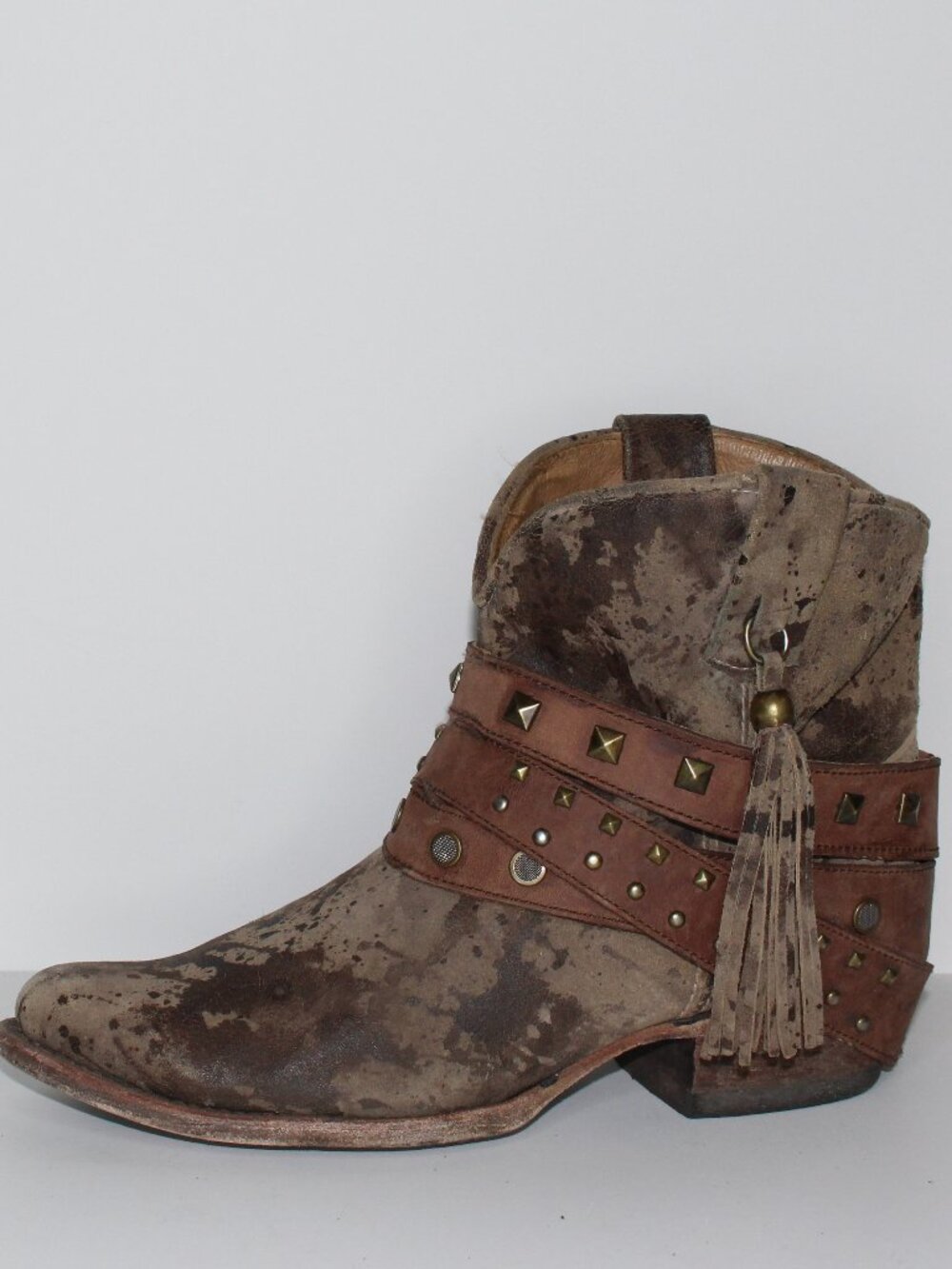 Circle G Corral Distressed Western Cowboy Boots (9 US) - Picture 3 of 11